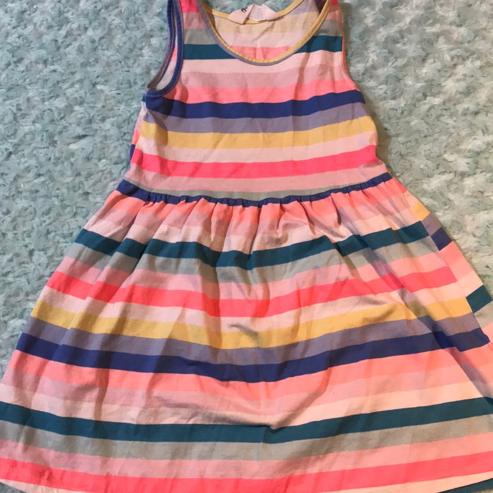 H&M striped skater dress spring summer